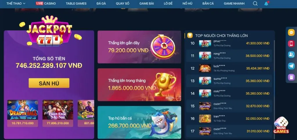 Chương Trình Hoàn Trả Cược